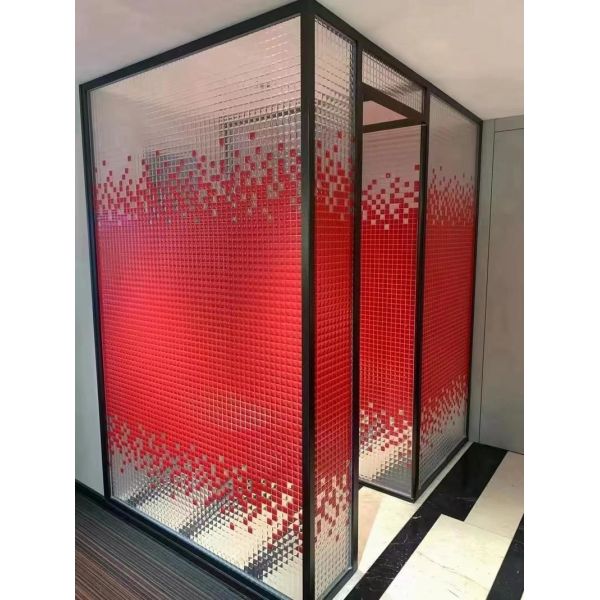 Unique Custom Glass Transparent Personalised Custom Engraving Glass With Hollow