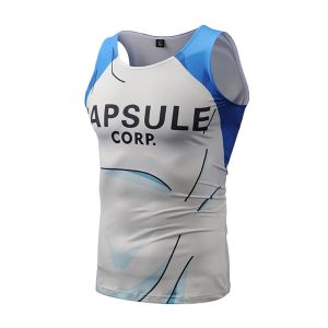 Breathable Dragon Ball Trunks Shirt With 3D Dye - Sublimation Logo Custom