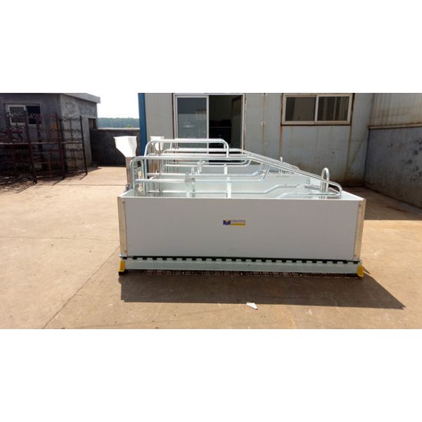 Buy Farm Galvanized Piglet Slat Sow Pig Farrowing Crate at wholesale prices