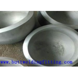 SCH10 Inconel 690 steel pipe round end cap Butt Weld Fittings Female Connection