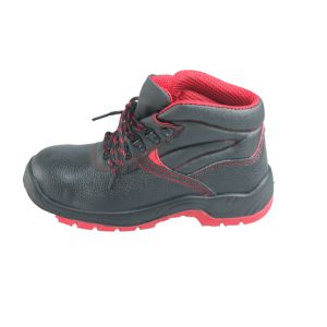 Dual Density Pu Outsole Safety Boots Puncture Resistant And BK Mesh / Air Mesh Lining For Heavy Duty Work