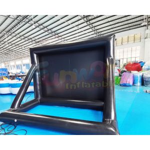 Cinema Projection Show Air Inflatable Movie Screen For Advertising
