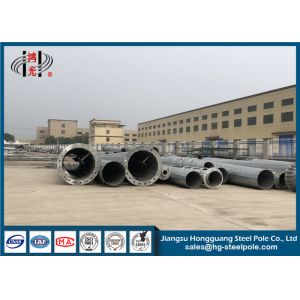 Stainless Steel SS490 500KV Power Distribution Poles