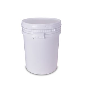 Big Capacity 50L Plastic Bucket with Screw Cap Paper and Solid Storage