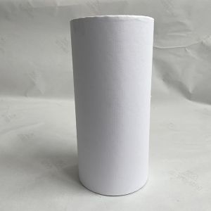 80g White Glassine Liner Direct Thermal Labels With Hot Melt Glue