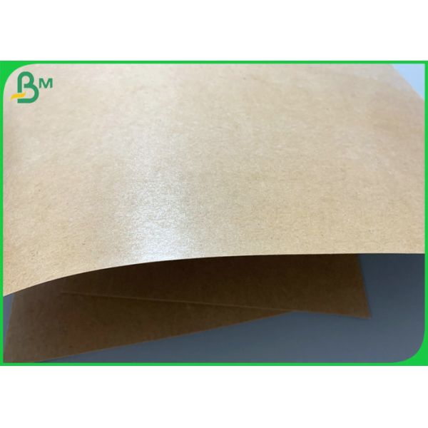 PE Coated 300g Brown Kraft Paper For Making Disposable Waterproof Food Box