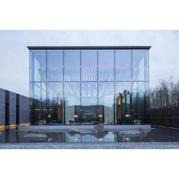 Buy Customized Energy Saving Glass Curtain Wall with Soundproof Thermal Insulation at wholesale prices