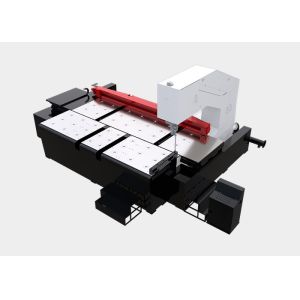 Metalworking CNC Vertical Band Saw With Saw Belt Speed 200/2000m/min Stepless