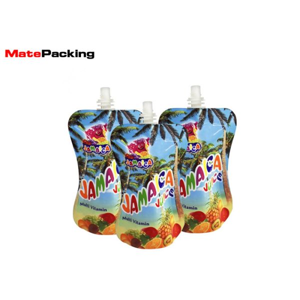 Baby Food Spout Pouch Drink Packaging Bottom Gusset Reusable Eco Friendly