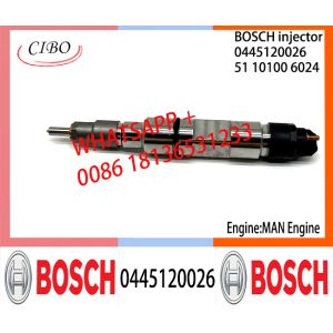 BOSCH 0445120026 51101006024 Neutral Fuel Injector Assembly 0445120026