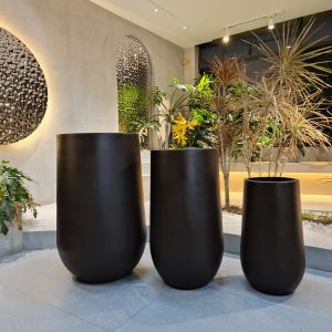Effortlessly Elevate Your Plant Display With Fiber Clay Planters