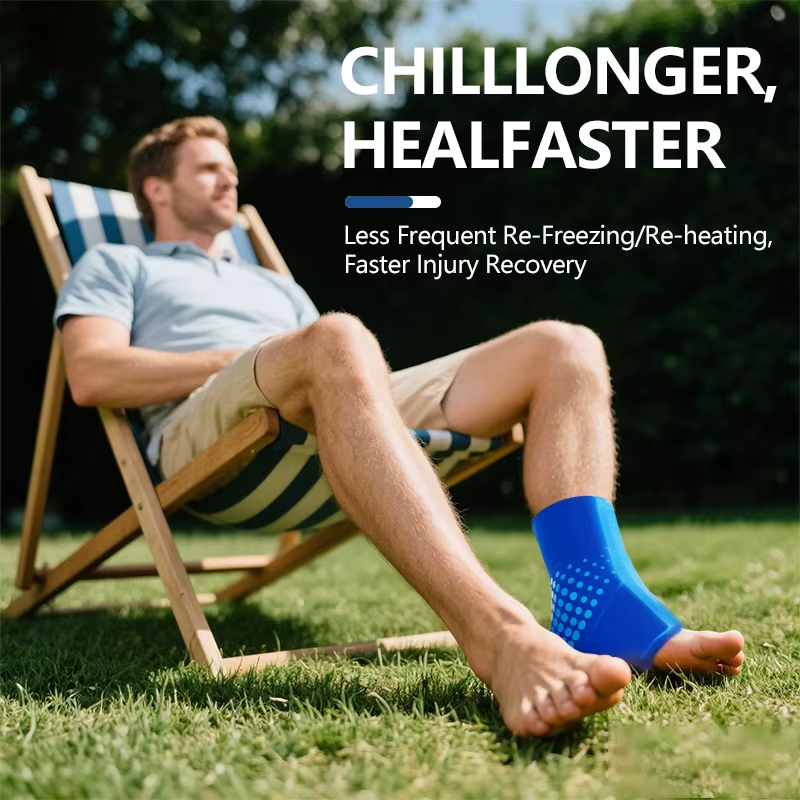 Sock lce Pack for Ankle and Foot