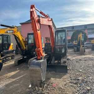 Used Mini Excavator Hitachi ZX70 Secondhand 7t Original Crawler Tracked Digger
