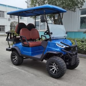 Electric Golf Carts with Curb Weight 570kg Size Of Tire 12 inch or 14 Inch 15"