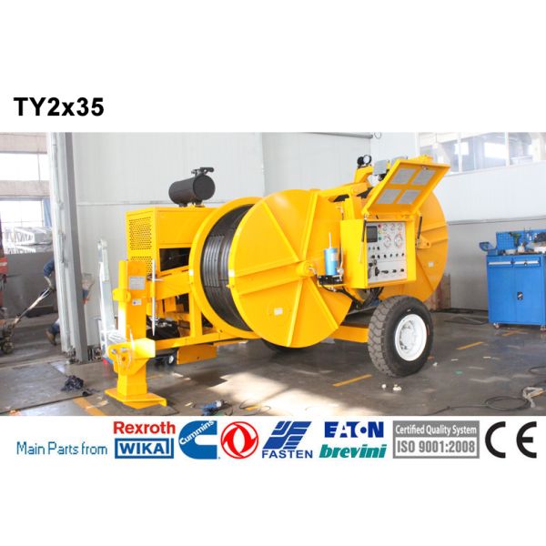 Buy Hydraulic Pulling Cable Tensioner Transmission Line Stringing Equipment at wholesale prices