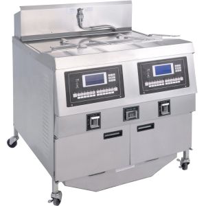 Electric Chips With Memory Function Open Style With Oil Filtration Deep Fryer