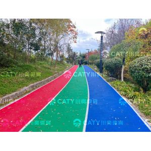 Environmental Performance Rubber Athletic Race Track Hybrid Seamless Surface