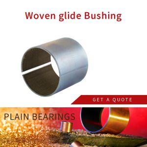 Woven Glide Bushing For Hydro Turbine