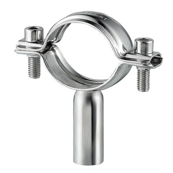 Buy Weld Threaded Sanitary Butt Weld Fittings Pipe Hangers Firm Connection at wholesale prices