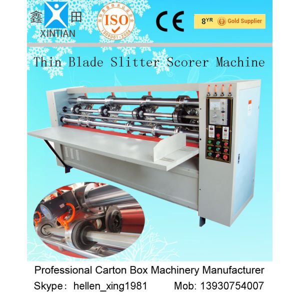 Buy High Speed Automatic Paper Carton Making Machine , Vertical Cutting Machines at wholesale prices