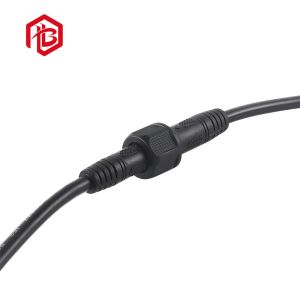 LED Power Supply Waterproof Connection Cable 4 Pin M15 Waterproof Male And