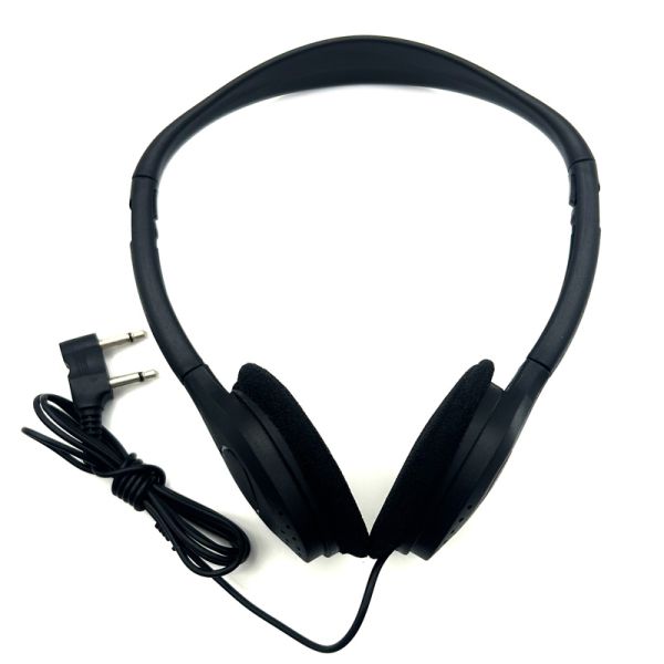 Dual PIN Airline Earphones Customize Disposable Aviation Earphones with Sound