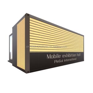 Wave Sandwich Panel 20ft Container Coffee House for Modern Design Style in Eu