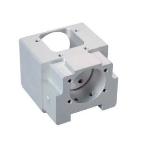 High Precision Aluminum Extrusion Part for CNC Machining of Door Handle Plate in