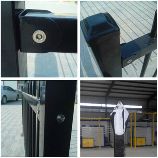 Tubular Security Garriso Fencing Panels 45mm rails upright 25mm