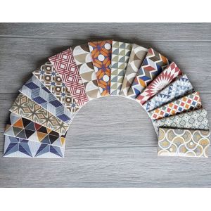 Glossy Colorful Glazed Ceramic Subway Tile 300x300mm Mould Inside Wall Candy