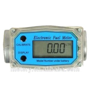 Electronic Turbine Digital Diesel Fuel Gasoline Flowmeter
