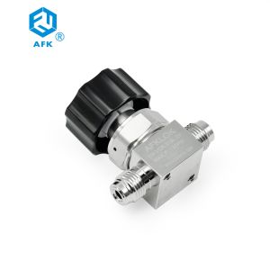 Low Pressure Manual VCR Diaphragm Valve Stainless Steel For Flow Control