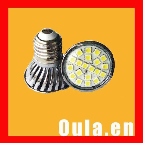 Low Power Consumption 110 / 220V SMD LED Spot Light 3W With GU10 Base, 2700K - 9000K