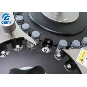 PLC Control Small Vaccines Bottle Labeling Machine 4.2m Length