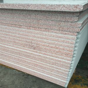 light weight B1 fire rating thermosetting polystyrene sandwich panel 5950 x 1150
