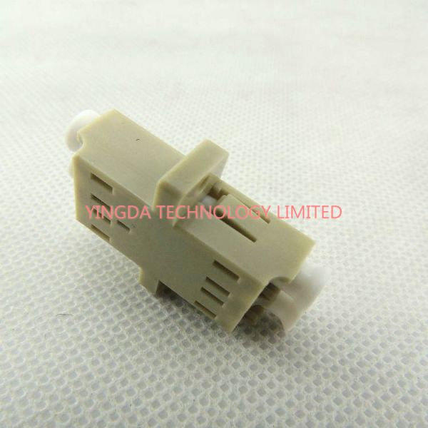 LC Multimode Fiber Optic Adapter Coupler Duplex Ceramic Ferrule , LC Fiber Adaptor