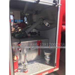Sinotruk Howo 4x2 4CBM Water Tank Fire Fighting Truck