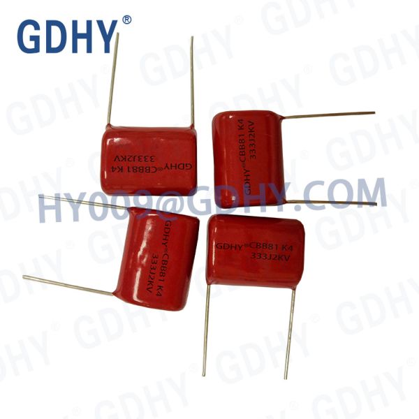 Buy 21MM 333nF CBB Polypropylene Film Capacitor 2000VDC at wholesale prices