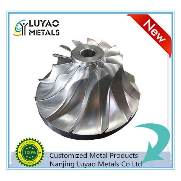Buy DIN ASTM Standard Aluminum Investment Casting And CNC Machining Impeller at wholesale prices