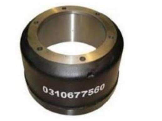 Buy 3464230501 Trailer Brake Drum Benz Meritor Trailer Parts And Spares at wholesale prices