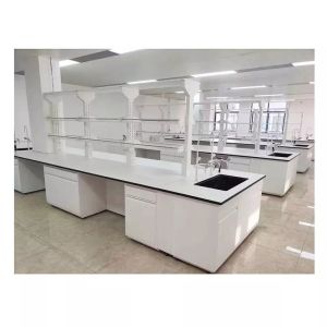 Medical Dental Laboratory Table Movable Laboratory Work Benches