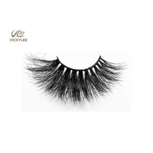 Pure Handmade Natural Mink 21MM 7D Volume Lashes