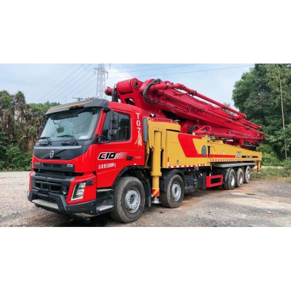 66m Mercedes Benz Used Concrete Pump Truck Truck Vibrating Amplitude 2.6mm and Spare Parts