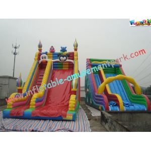Customized Clown Rent Inflatable Slide , Inflatable Dry Slides