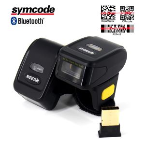 Mini Finger Ring Barcode Scanner Reader Low - Profile Magnesium Trigger
