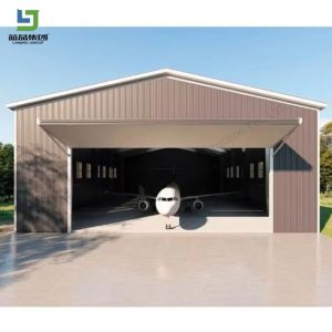 Low Cost Easy Build Prefabricated Steel Structure hangar Warehouse Building