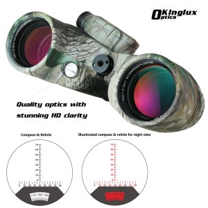 Military Waterproof Waterproof Nautical a Binocular with compass 7x50mm Fully