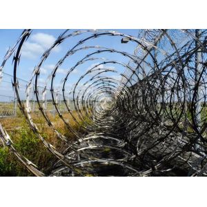 Spiral Straight Line and Cross Type Razor Barbed Wire Available BTO-12