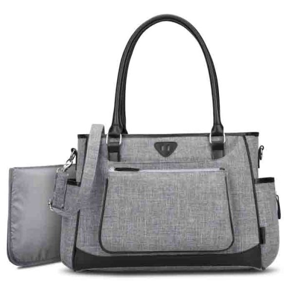 Buy Shoulder Stylish Diaper Bags Duffle Multifunctional Washable Messenger Style at wholesale prices