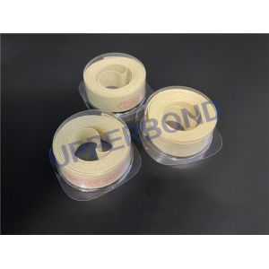 Ultra Resistant Aramid Fiber Yellow Tape For Tobacco Conveying